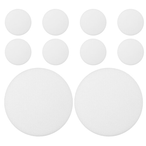 Anti-Glare Ceiling Light Cover, Round Plastic Lampshade,