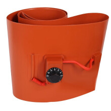 55 Gallon Drum Pail Heater Pad-Band - Nopower Silicone Heat Pad Warmer Electric 150 10inch EU Plug