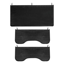 Covers for Mechanics, 3 Pcs PU Protector Mats with Magnets & Hooks for Mechanics Sedans Trucks and SUVs
