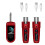 Red UHF XLR Adapter System Wireless Microphone Transmitter Receiver for Dynamic Microphone Guitar Audio Mixer PASystem B 1