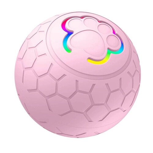 Dog Toy  Electronic Interactive Pet Toy  USB Automatic Bouncing Rolling Toy  Puppy Cat Product