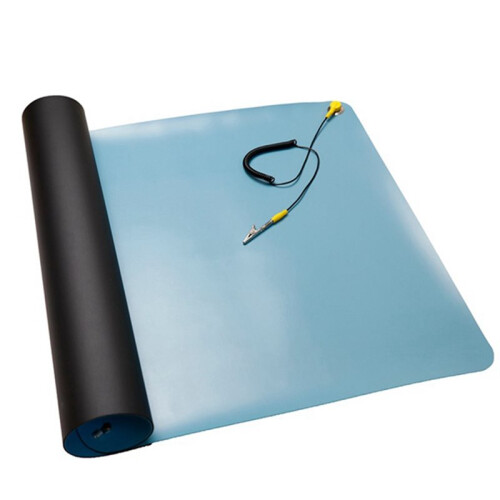 1Pc 700x500x2mm Anti-Static Mat with Ground for Mobile Phone Computer Sensitive Electronics Repair Work Pad