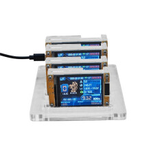 BTC Crypto Solo Miner 4X 930KH/S Nmminer Nerdminer+ 4 Slots Stand Upgraded Harshrate 2.8 Inch Display Lotter