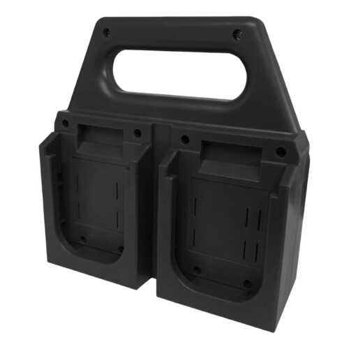 18V Battery Storage Rack - Compact 4-Slot PP Holder