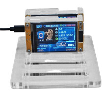 BTC Crypto Solo Miner 2X 1060KH/S Nmminer Nerdminer+ 4 Slots Stand Upgraded Harshrate 2.8 Inch Display Lotter