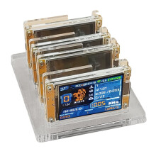 4X 1000KH/S NMMiner NerdMiner+4 Slots Stand Upgraded Bitcoin Crypto Solo Miner 2.8 Inch Display Miner for Home