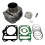 66mm Motorcycle Engine Bore Cylinder Piston Ring Gasket Set for  W125i WAVE125 125cc Engine 1