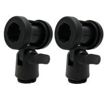 Shockproof Clip Mic Clips Adjustable Mic Holders with Adapters ,Wireless Mic Clamp Mic Stands for C02