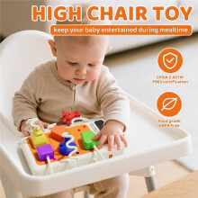 Montessori Early Educational Toys Sensory Plug Outlet for Toddlers Busy Board with Light & Sounds