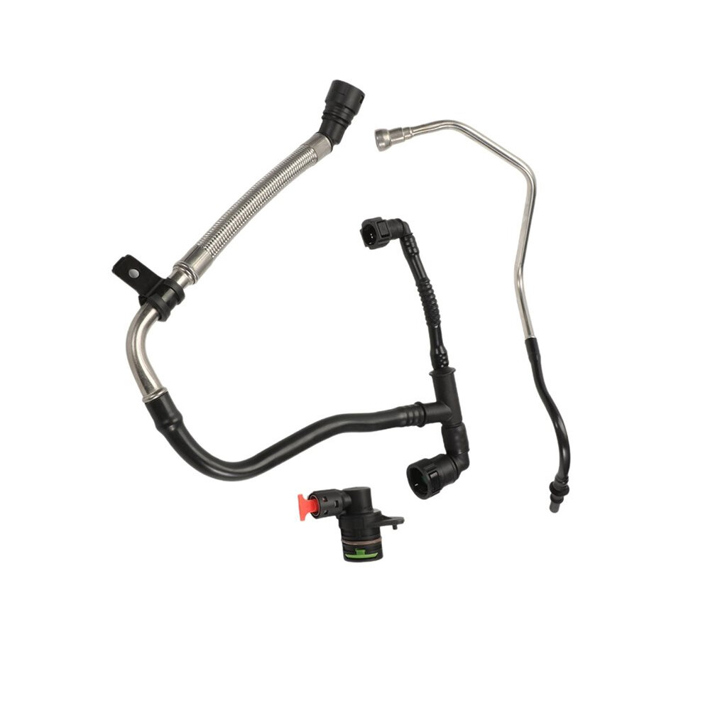 12654076 12652322 Positive Crankcase Ventilation Pipe For Malibu Black/Silver 4711672624116