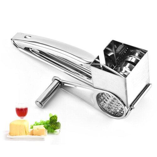 Stainless Steel Rotary Cheese Grater 1pc
