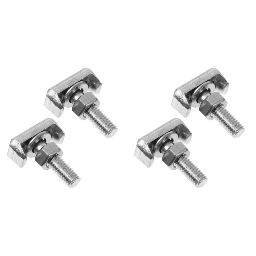 Writwaa T-Bolt Nut Battery Terminal Stainless Steel 4 Pcs 9181073962936