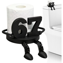 Number67 Stående toiletpapirholder – sort eller hvid
