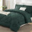 Forest Green Comforter Set Full Size 7-Piece 1