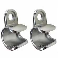 2PCS Bike Trailer Hitch Cup Mount for  Chariot Courier Coaster Cadence Stainless Steel Stroller Axle Hitch Cup
