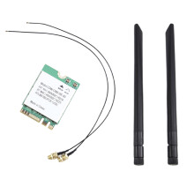 RTL8851BE WIFI6 Network Card AX900 Dual-Band 2.4G/5G BT5.2 NGFF M.2 Wlan WiFi Card WiFi Adapter for Win10/Win11