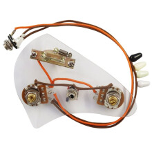 Pre-Wired Wiring Kit for ST/SQ HSH HH and Similar Style Electric Guitar, Great for Wiring Coil Tapping,
