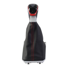 For 7 A7 MK7 for GTD MT 5 Speed Gear Shift Knob Shifter Lever Gaiter Boot Cover Collar