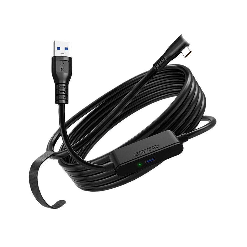 Usb3.2 Gen1 5M Vr Link Cable Type A To C Charging While Playing Transfer Cable 5Gbps For Meta Quest 3/3S/ 4 Ultra 4711256723587
