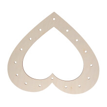 Wood Heart Wreath Frame for DIY Decor