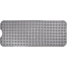 Tappetino da bagno antiscivolo con ventose, 39,6 x 15,8 pollici.