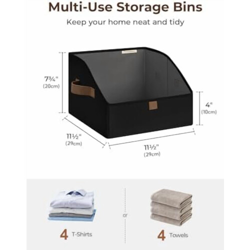 Natural Fibre Trapezoid Storage Bins 3-Pack
