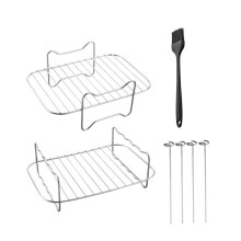 Hot Air Fryer Accessories Air Fryer Rack Airfryer Accessories for  Double Chamber Airfryer