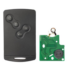 4 Button Remote Key Card Keyless Key 433mhz PCF7952 Chip 7952 Chip for Megane 3 Megane III