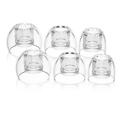 Silicone Ear Tips for KZ LS01, High-Elasticity Earphone Earbuds Tips Comfort Replacement Eartips
