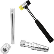 Ring Size Adjustment Tool is Used for Expanding the Inner Diameter of Soft Metal Rings,and is Equipped with Rubber Hamme