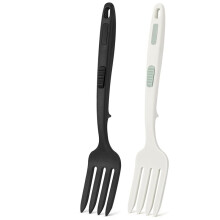 2pcs Silicone Flexible Cooking Fork, 11.6 Inch, Heat Resistant, Non-Stick for Efficient Mixing, Mashing, and Whisking