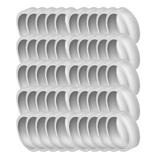 50pcs Silicone Joystick Elastic Guard Ring Invisible Protective Ring for PS5/PS4// Controller Ring Cover