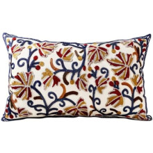 Clúdach Pillow Canbhás Cadáis Bróidnithe 18x18 orlach