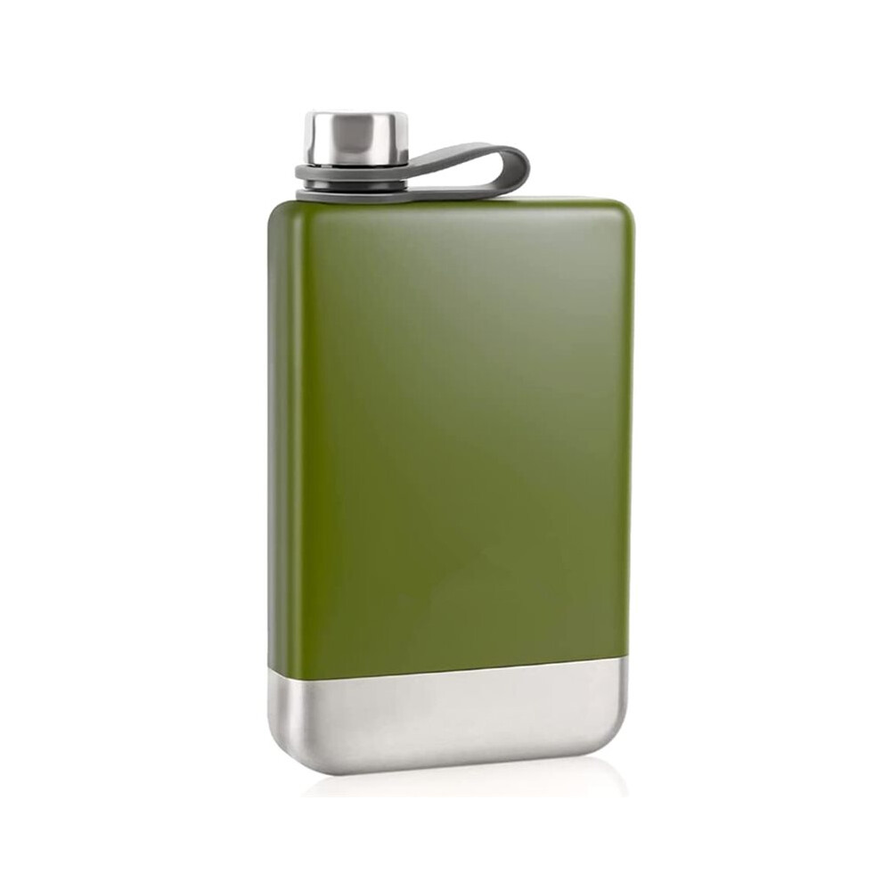 240Ml Premium Hip Flask For Whiskey 9Oz 304 Stainless Steel Hip Flask With Funnel Leakproof Camping For Whiskey Flask 6033013512271