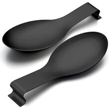Stainless Steel Spoon Rest Set of 2, Large Dishwasher-Safe
