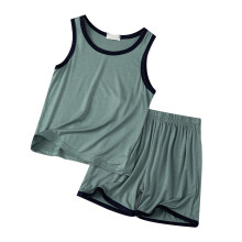 Sommerliches Outfit für Kleinkinder und Babys: Set aus Weste und Shorts, locker geschnitten, dünn, ärmellos, Rundhalsausschnitt, ideal als