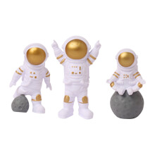 Astronaut Cake Topper under $5! Space theme decor, birthday cake topper, solar system ornaments, party table decor, science theme—compatible with
