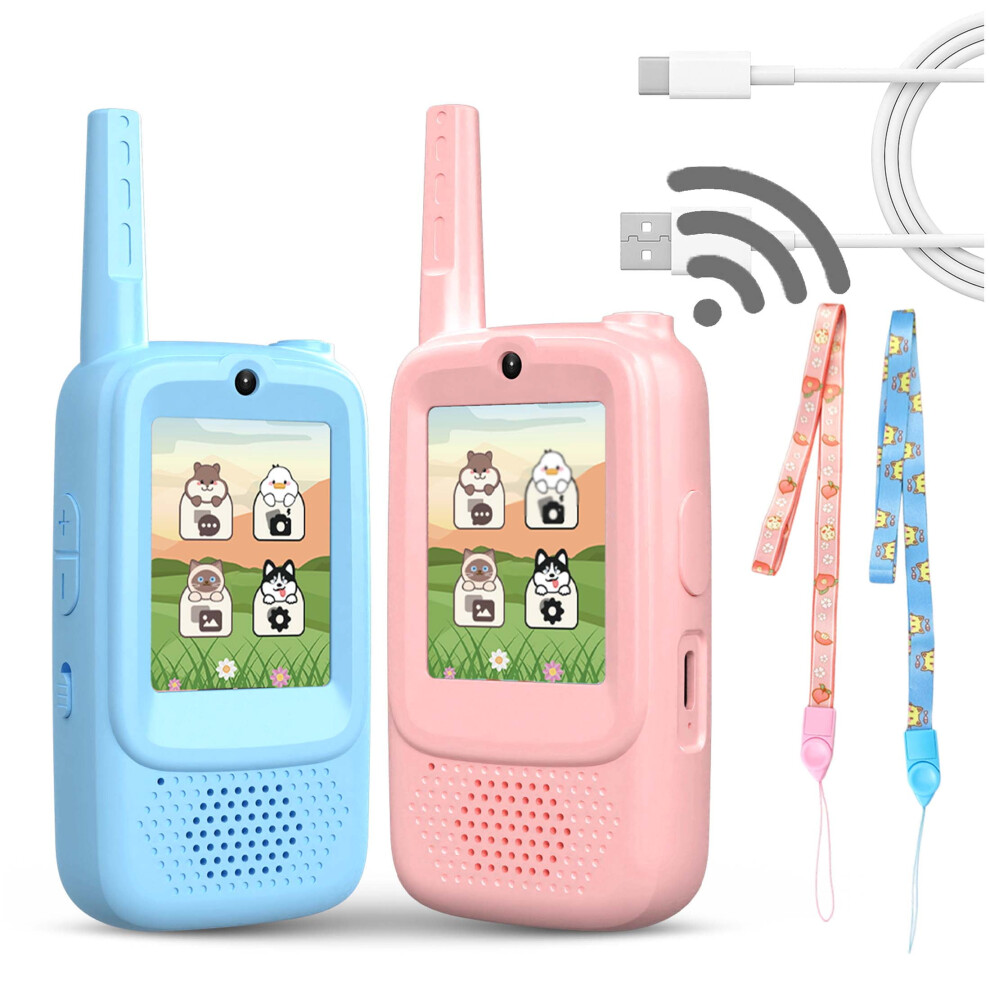 Kids' Rechargeable Video Walkie Talkies 2 Pack 9132278285603