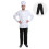 1Paire Pantalon Chef Noir En Polyester Et Mobilité 9