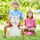Lama animal rebondissant en blanc crème 6