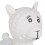 Lama animal rebondissant en blanc crème 10
