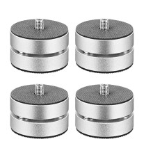 4pcs HIFI Audio Speakers Amplifier Preamp CD Player Anti- Feet Pads Vibration Absorption Stands Spikes