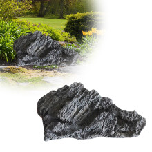 PU Foam Rocks for Landscaping – Realistic Artificial Rock Cover, Compatible with Well Pumps & Utility Covers, Lightweight Outdoor Decor