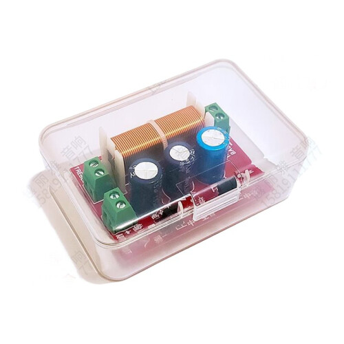 YLY-2088 2 Way Crossover Filters Module 400W Audio Speaker Frequency Divider Adjustable Full Range Treble with Shell