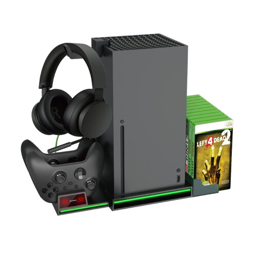Xbox Series X Charging Station and Storage Hub 4-in-1