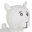 Lama animal rebondissant en blanc crème 14