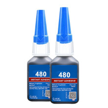480 Upgrade Kit Black Super Glue Cyanoacrylate Adhesive Fast Plastic Wood Metal Tires Rubber Shoes Strong Repair Glue