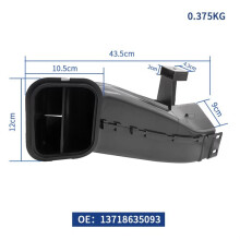 NEW AIR INTAKE PIPE with GRILLE 13718635093 13718635091 for  G05-G08 2018-2021 8635093 8635091