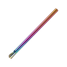 Pailles à boba réutilisables en plastique pour smoothie, 21,3 cm (8,4 pouces)