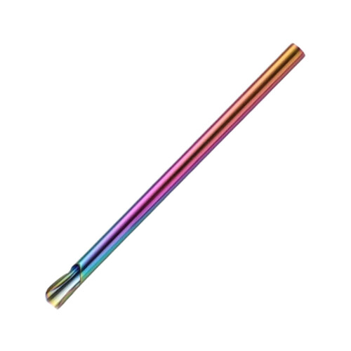 Canudos reutilizáveis de plástico para smoothies e boba (21,3 cm)